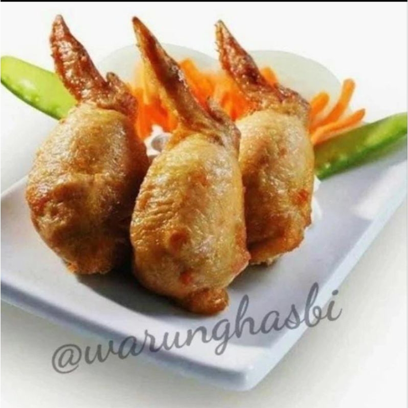 

Chicken Wings isi daging giling 4pcs