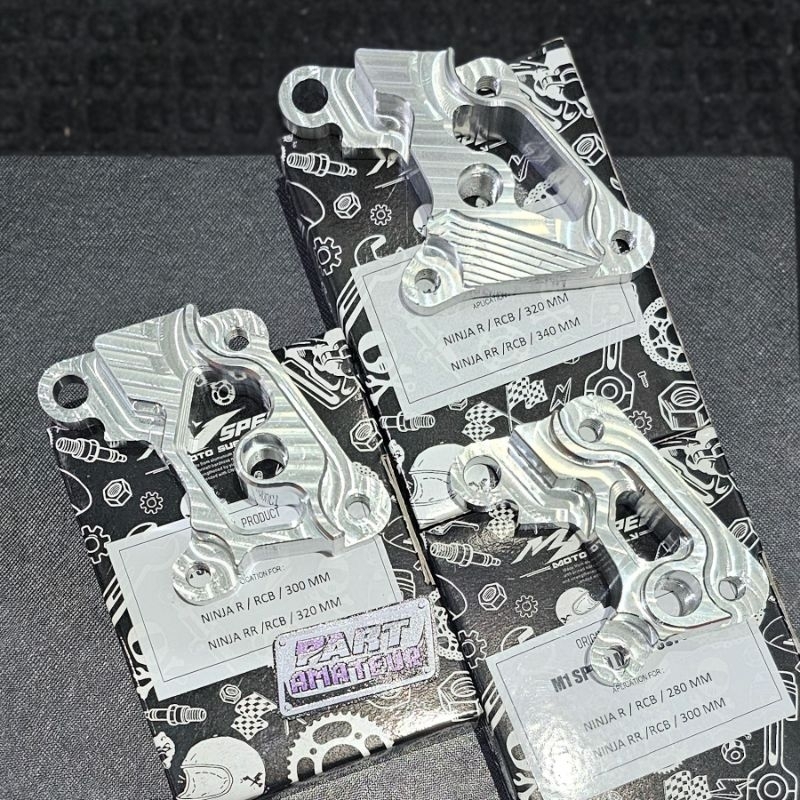 Breket Kaliper rcb pnp skok ninja r rr breket kaliper gorilla rcb nissin samurai ninja BY M1 SPEED