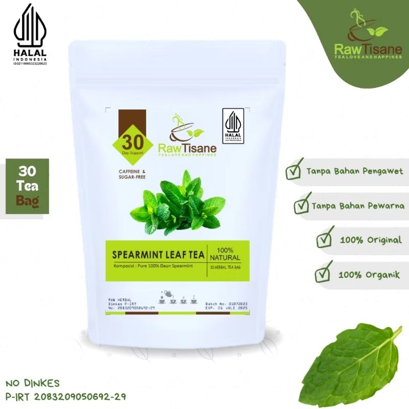 

spearmint tea teh anti jerawat dan penyakit