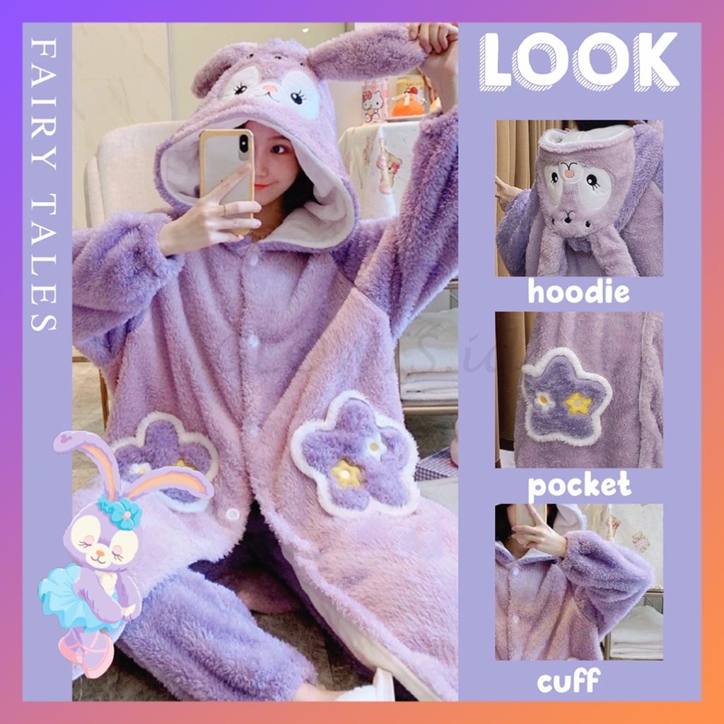 STELLA LOU Onesie Baju Tidur Kostum Daster Piyama Onesie Kigurumi
