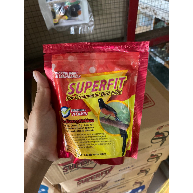 Superfit Red Pakan Ternak Breeding Murai Kacer
