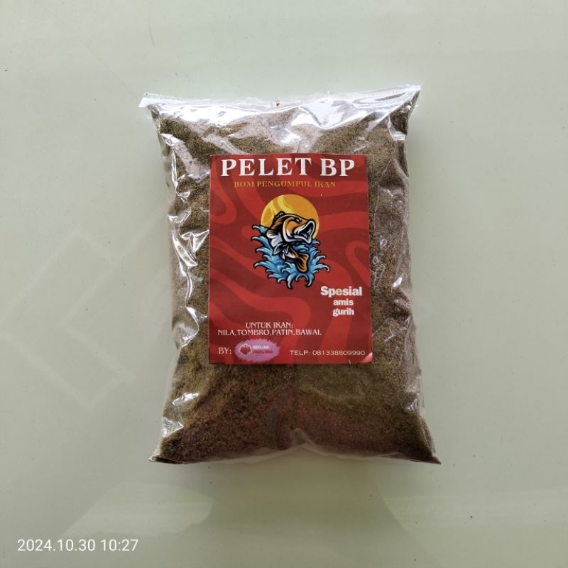 Pelet umpan mancing Nila Tombro Ikan mas