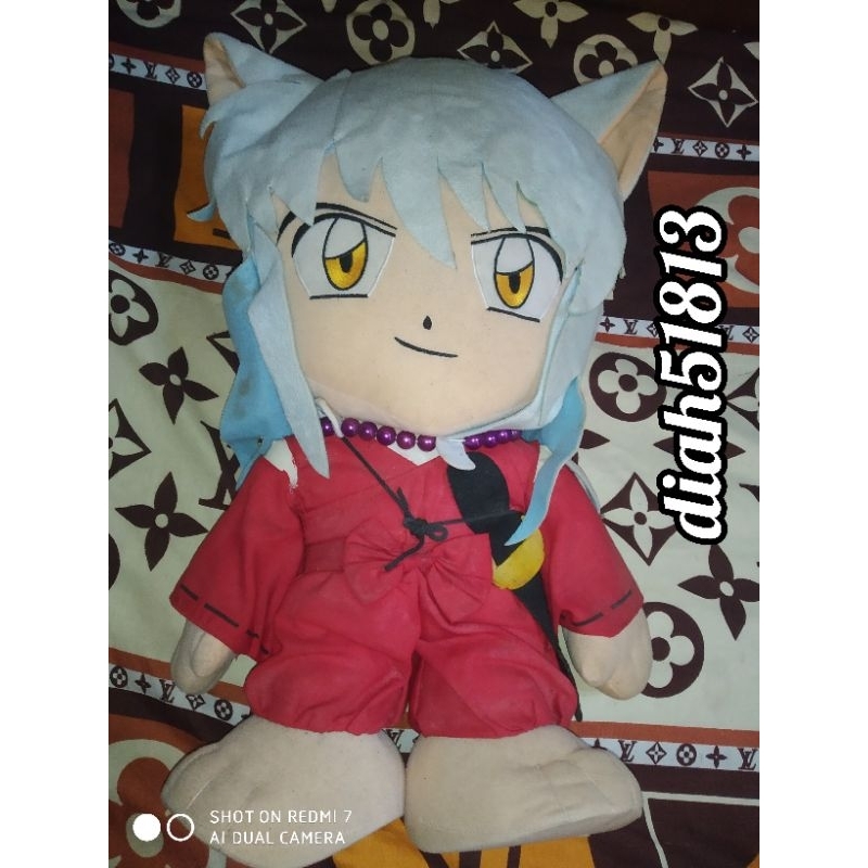 Doll Boneka Inuyasha - Inuyasha (Rumiko Takahashi) Big Size Edition 55CM (Super Rare - Super Langka)