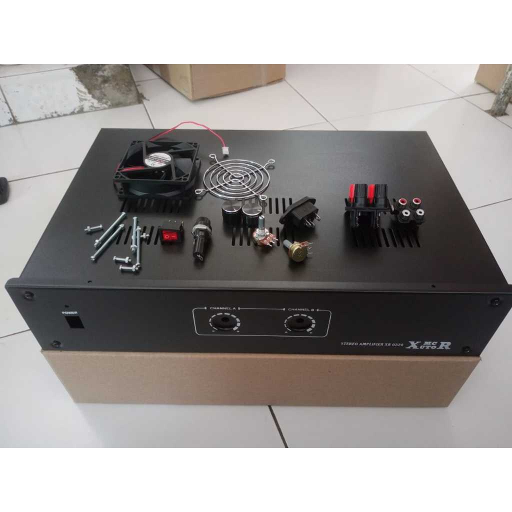 BOK Power Amplifier +Asesoris Tebal 2 Potensio Max 0220
