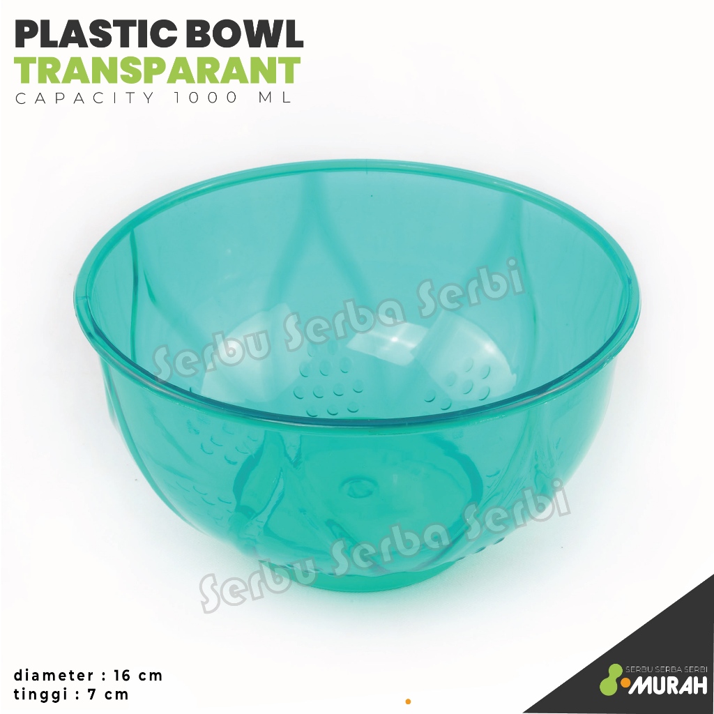 SERBU MURAH - Mangkok Plastik Transparant MANGKUK MIKA ENERGY BOWL YOYO - Mangkok energi Yoyo - Mang