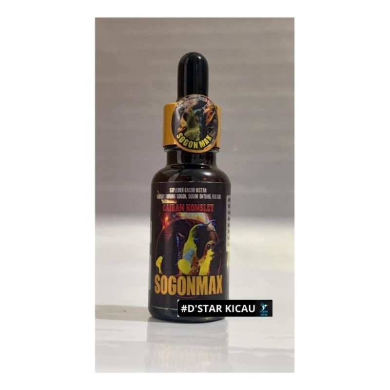 Sogon Maxx Vitamin Suplemen Burung Penggacor