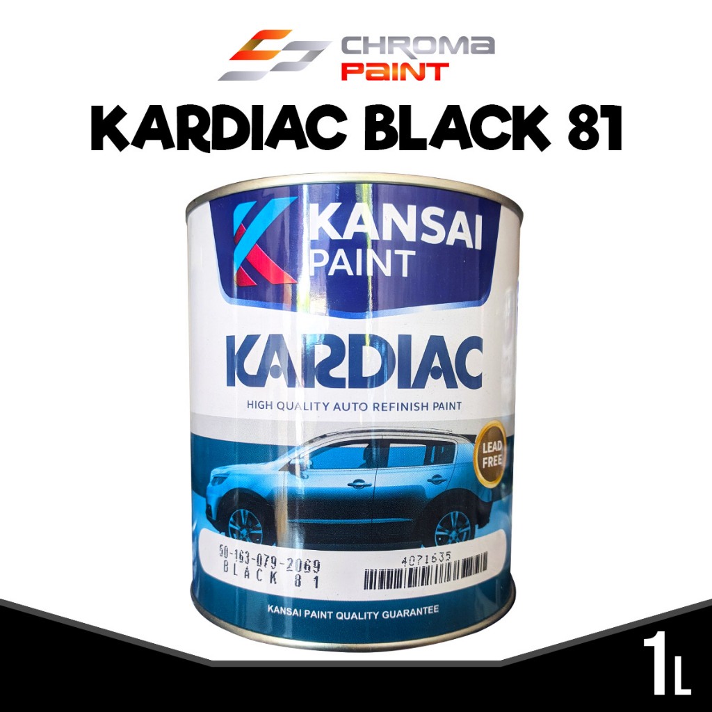 Kardiac NC Black 81 - Cat Mobil Hitam Pekat - Cat Duco Premium