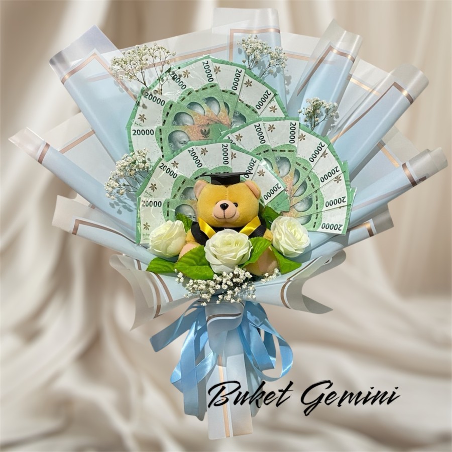 Pembuatan Buket Uang, Money Bouquet, Buket Uang, Buket Boneka, Buket Pernikahan, Buket Anniversary, 