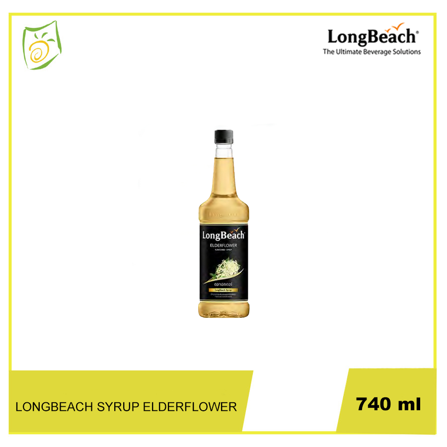 

LongBeach Syrup ElderFlower - Sirup Bunga Elder Harum dan Manis 740ml