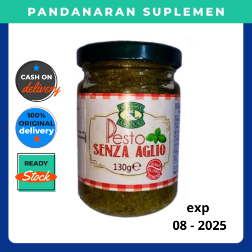 

Saus Genovese Sauce Bumbu Masak Pasta Italia Artigiana Amadori Organic Vegan Pasta tanpa bawang 130g - Organik Topping Spagheti Pizza