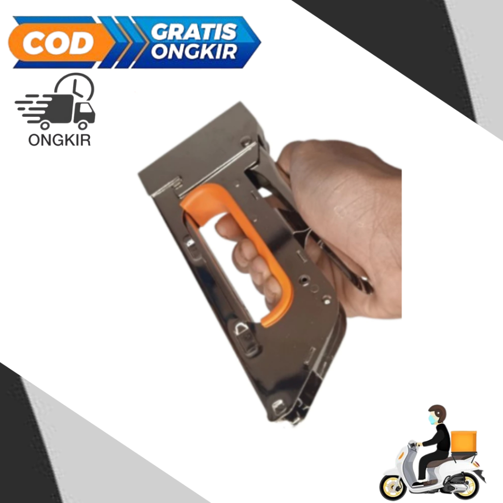 

STAPLES GUN STAPLES TEMBAK JOK MOTOR GUN TRACKER ORIGINAL FREED