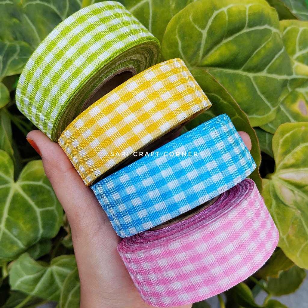 

Per Rol - Pita Kotak 1 inch Halus - Pita Potong Kotak Square