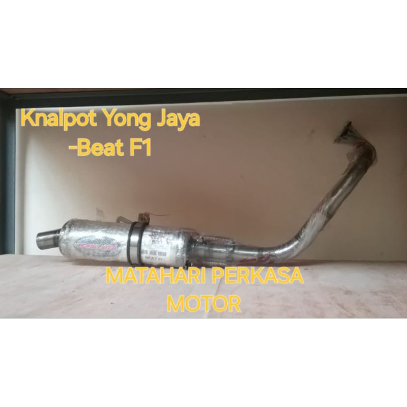 KNALPOT YONG JAYA UNTUK MOTOR BEAT F1
