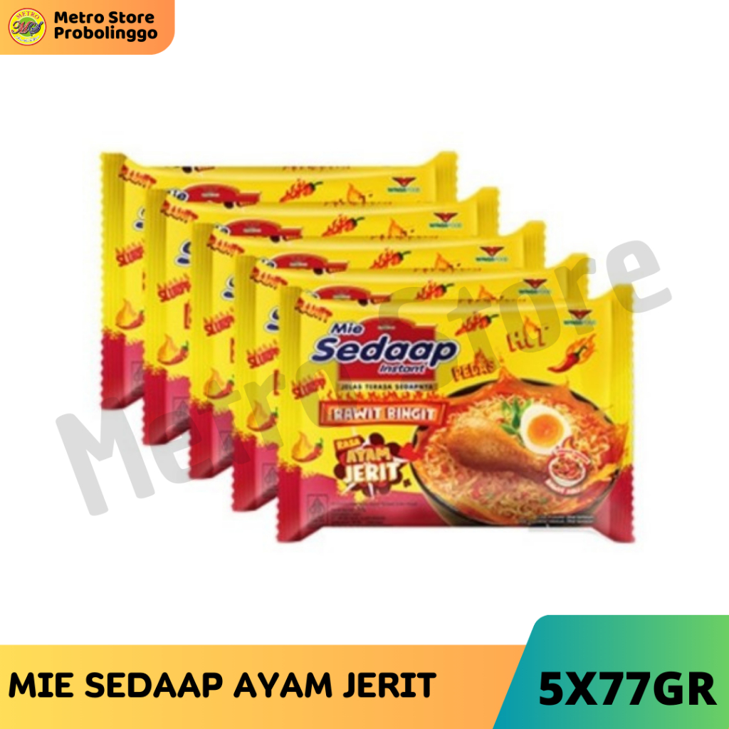 

MIE SEDAAP INSTANT RASA AYAM JERIT 5PCS