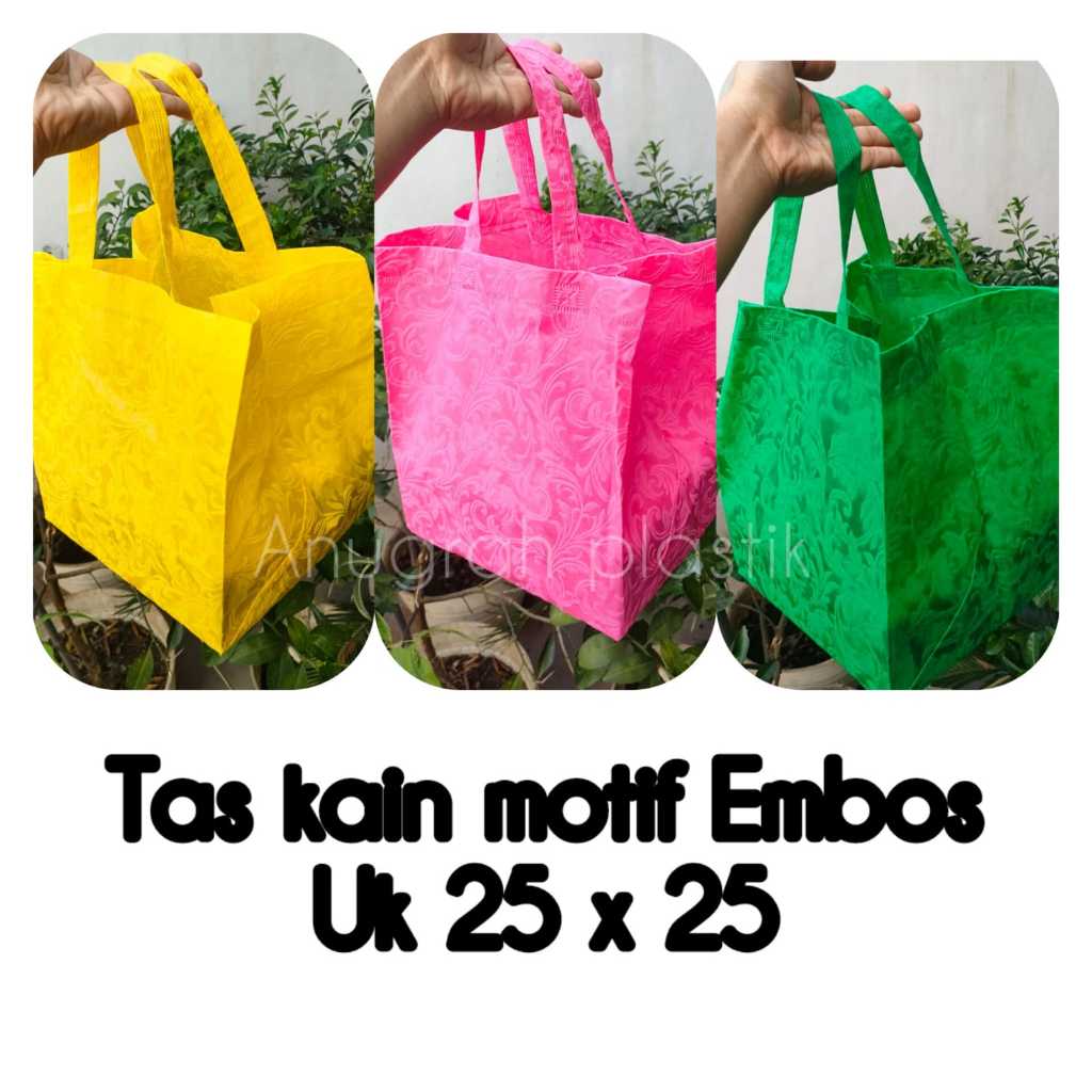 

Tas Kain Polos Uk 25 / Tas Spunbond Polos Uk 25 PER PACK