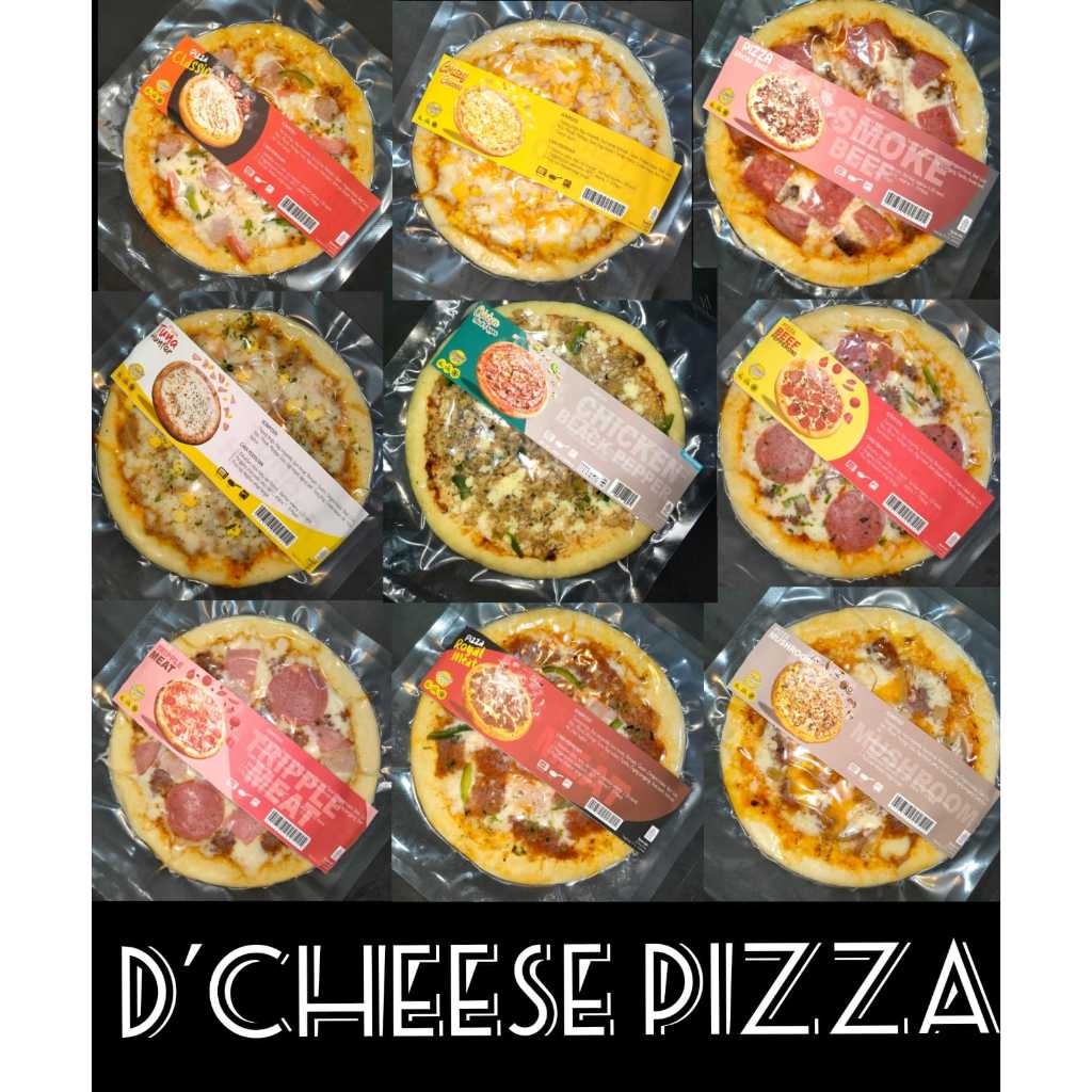 

D'Chesse Pizza Frozen Enak Murah Diameter 20cm