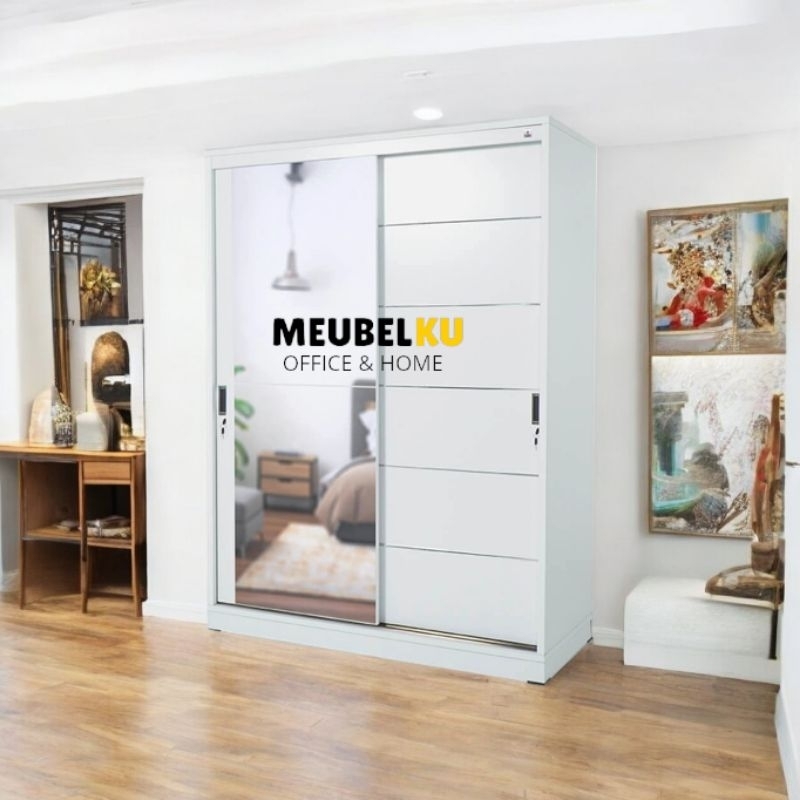 Lemari Pakaian Lemari Baju Lemari Sliding Door WSD PALAZIO Olympic Bandung