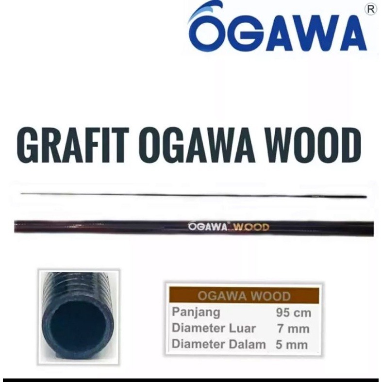 Blank Grafit Joran Ogawa Wood Hollow 90 Cm
