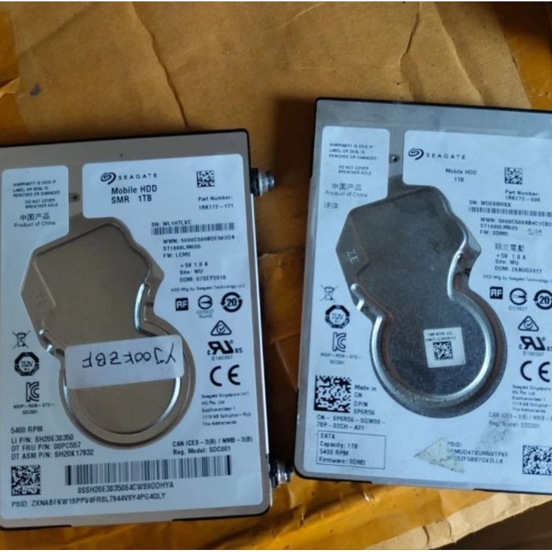 Hardisk 1TB Seagate ST1000LM035 Laptop Mobile HDD Slim 2.5inch