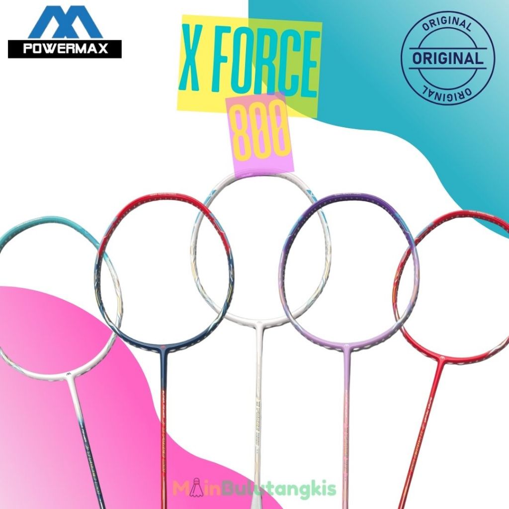 Raket Badminton Powermax X Force 800 Original