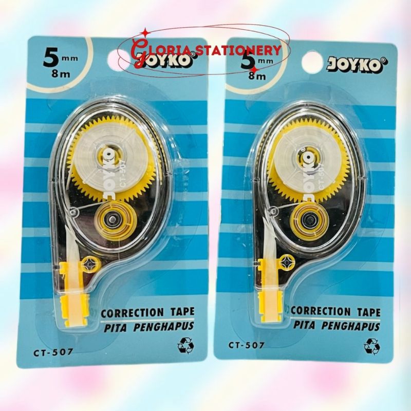 

Correction tape CT 507 JOYKO/ Tip ex kertas CT 507 JOYKO