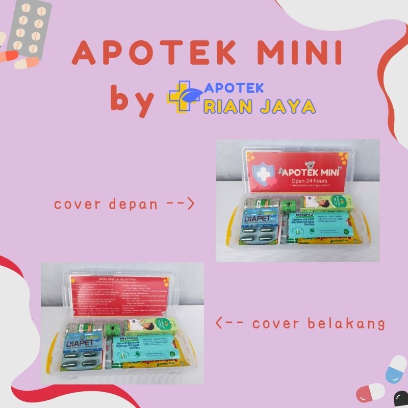 APOTEK MINI | Medical Kit | Hampers Lebaran | Hampers Idul Fitri | Kado Pacar | Emergency Box