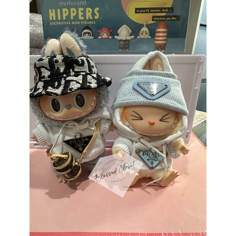 baju labubu branded sultan labu labu sosialita jdior prda miu luis beanie hoodie chnl