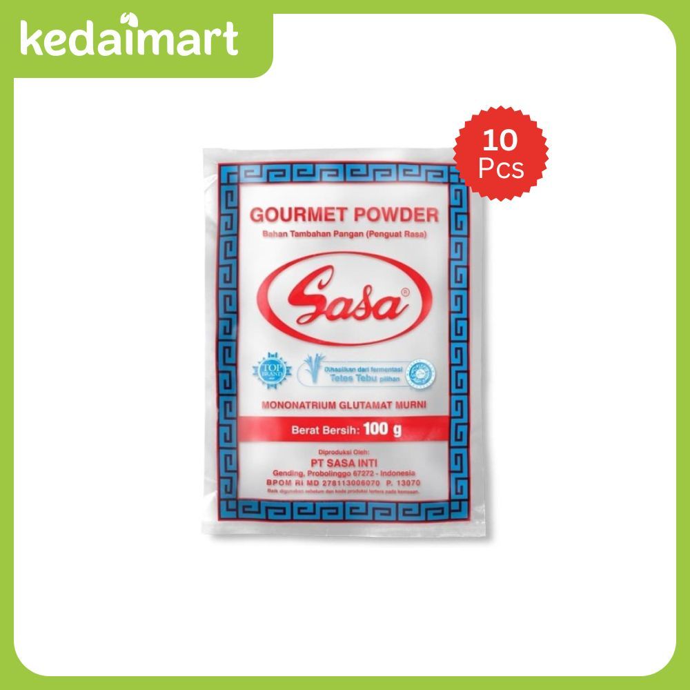 

Penyedap Rasa Sasa Pack Isi 10 x 100 Gram