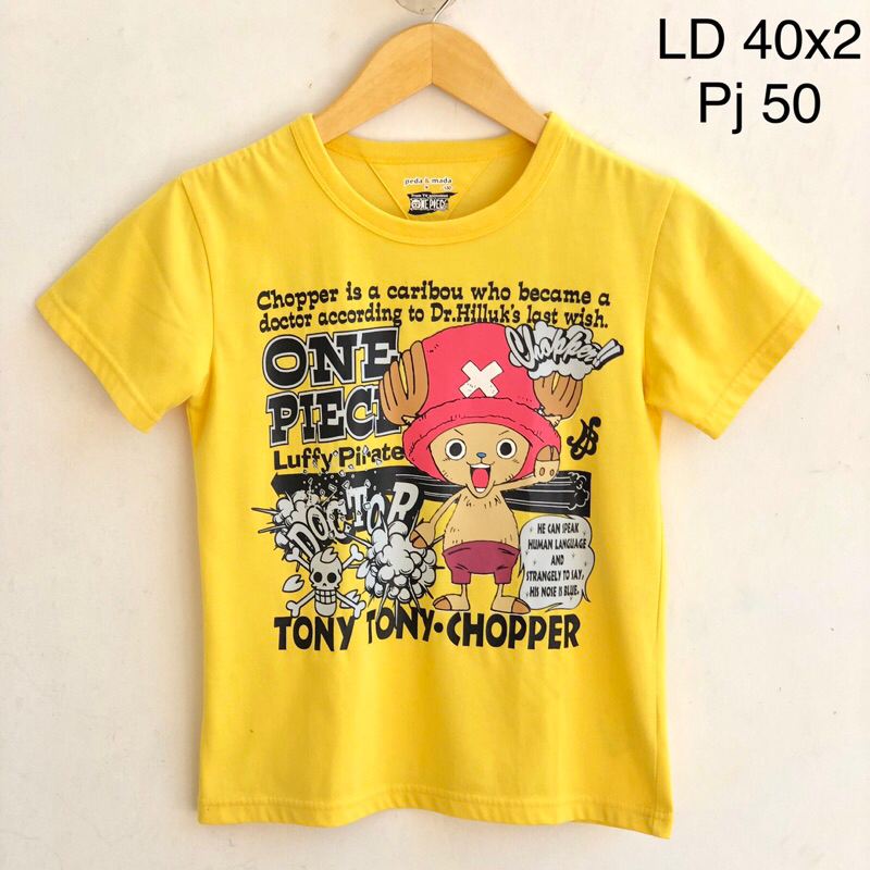 peda & mada X one piece 6-7 Tahun Preloved