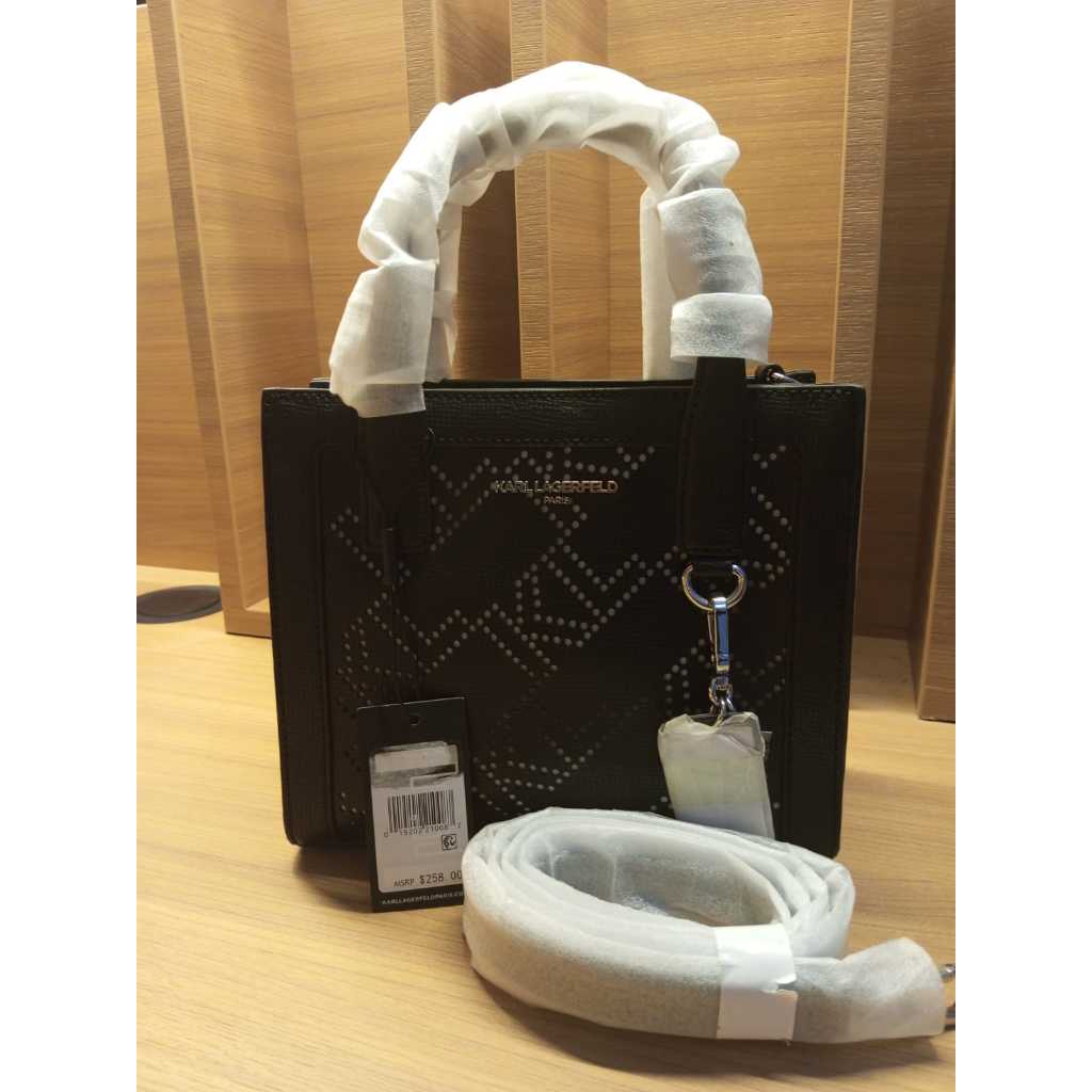 karl lagerfeld crossbody tote bag