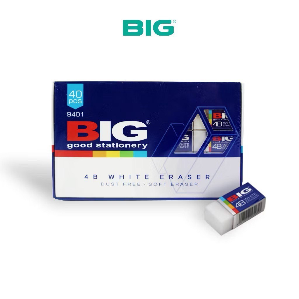 

Penghapus BIG 4B 9401 soft eraser 40 pcs SETIP