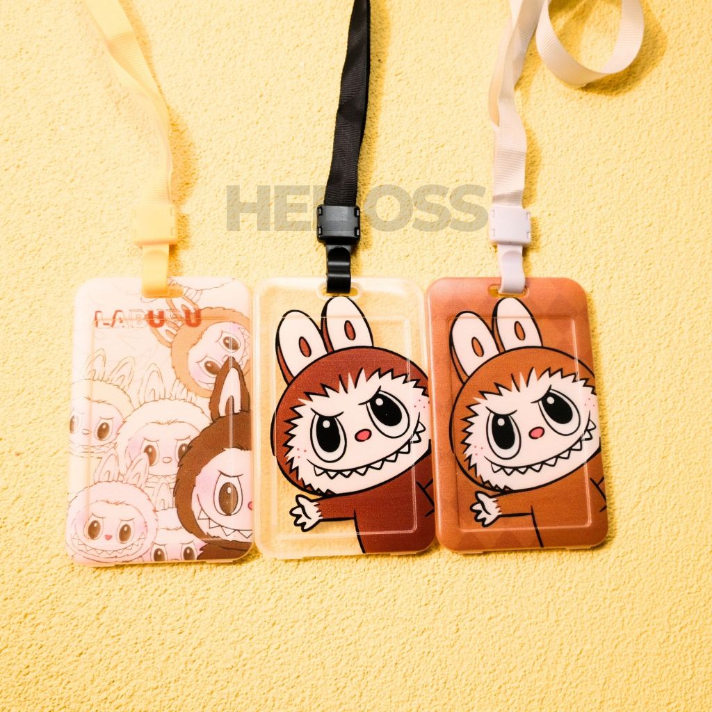 

LANYARD LABUBU ID CARD NAME TAG TALI PANJANG KARAKTER LABUBU HELIOSS.CO