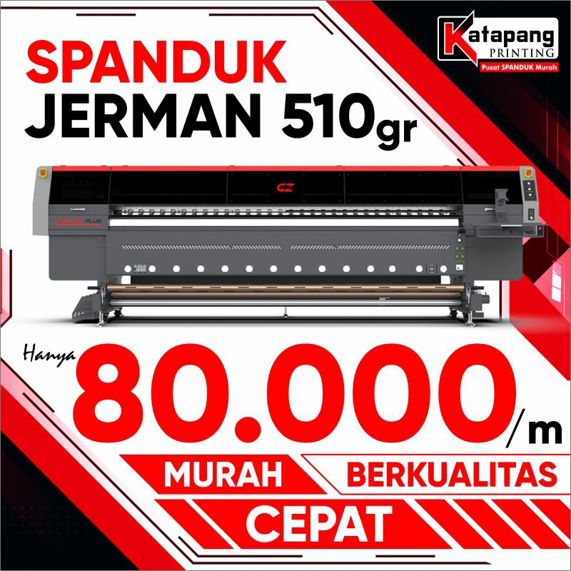 Spanduk Flexy Jerman 510gr | spanduk baligho | spanduk bahan tebal | spanduk plang ukuran besar