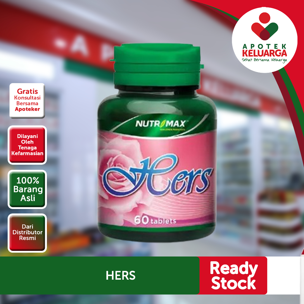Nutrimax Hers 30 Tablet#VITAMINHORMON#WANITA#KESUBURANWANITA