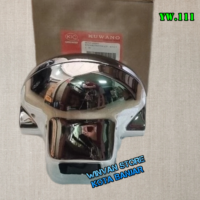 Lampu Depan set Reflektor assy Tiger Lama Tiger 2000 pnp Ninja SS 150