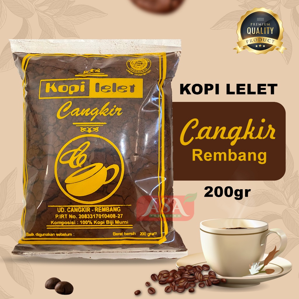 

Kopi Lelet Cangkir 200gram Khas Rembang Lasem