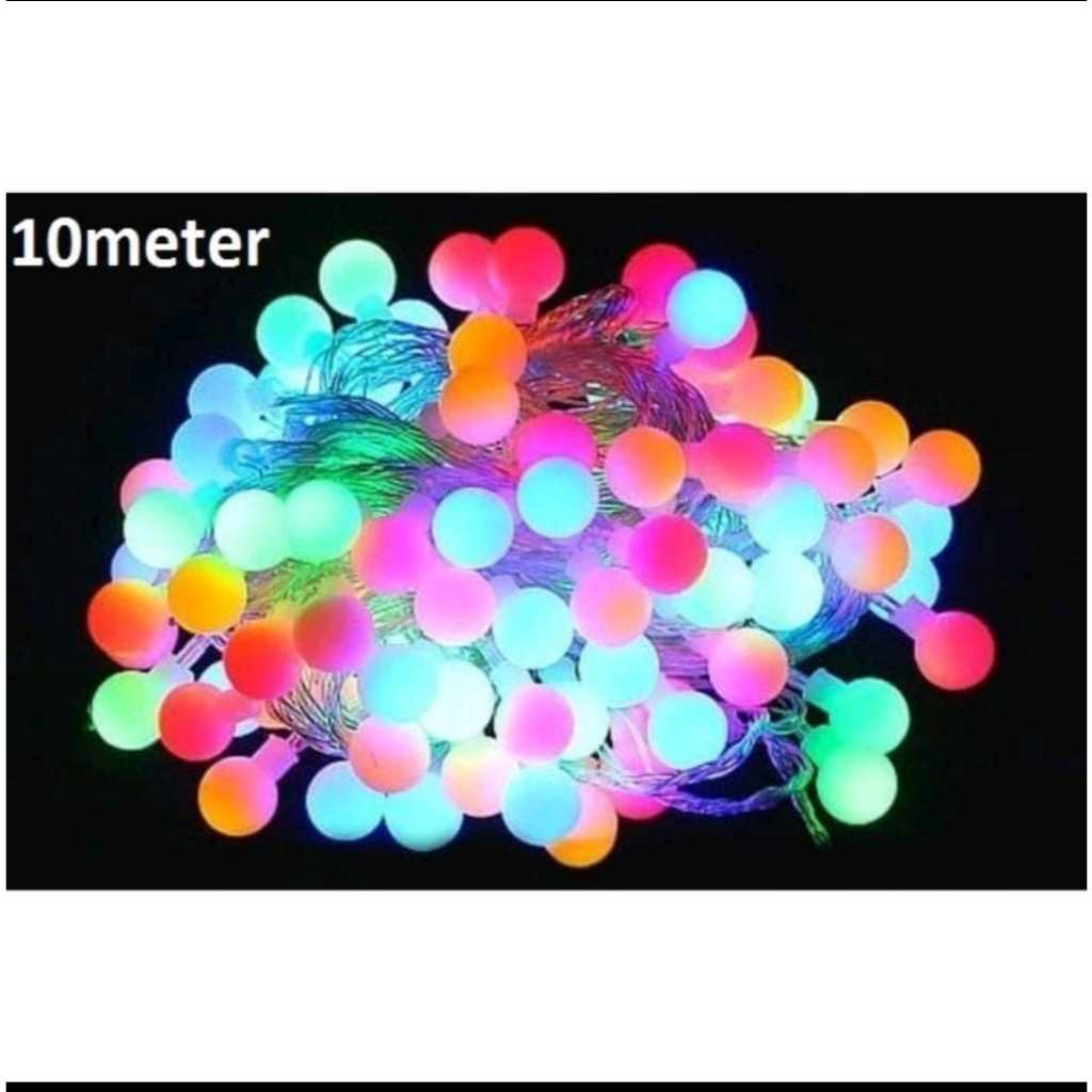 LAMPU TMBLR ANGGUR / LAMPU TMBLR 10 & 5 MTR / LAMPU TMBLR BUNGA / LAMPU HIAS NATAL / LED TWINKEL LED