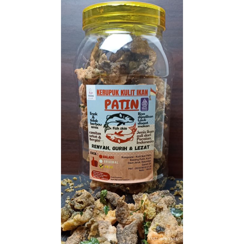 

kerupuk kulit ikan ( Frans Snack )