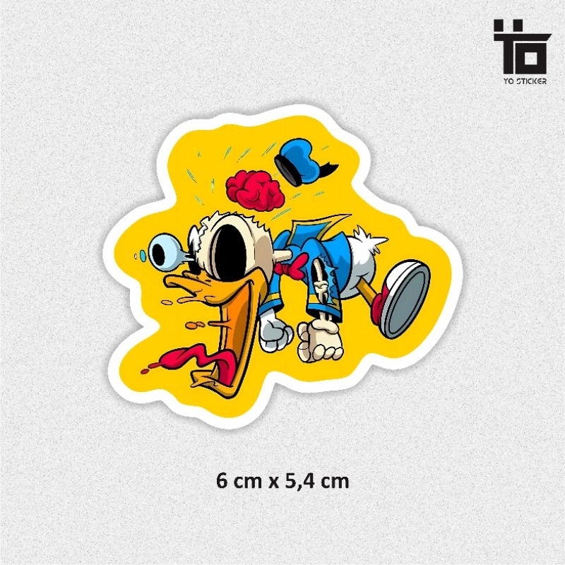 

STICKER DONALD DUCK/STICKER KEREN/STICKER VIRAL