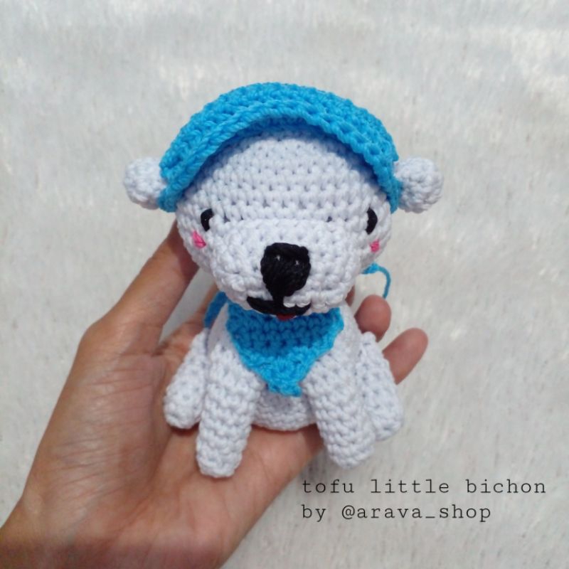 Amigurumi Boneka Rajut Anjing Murah