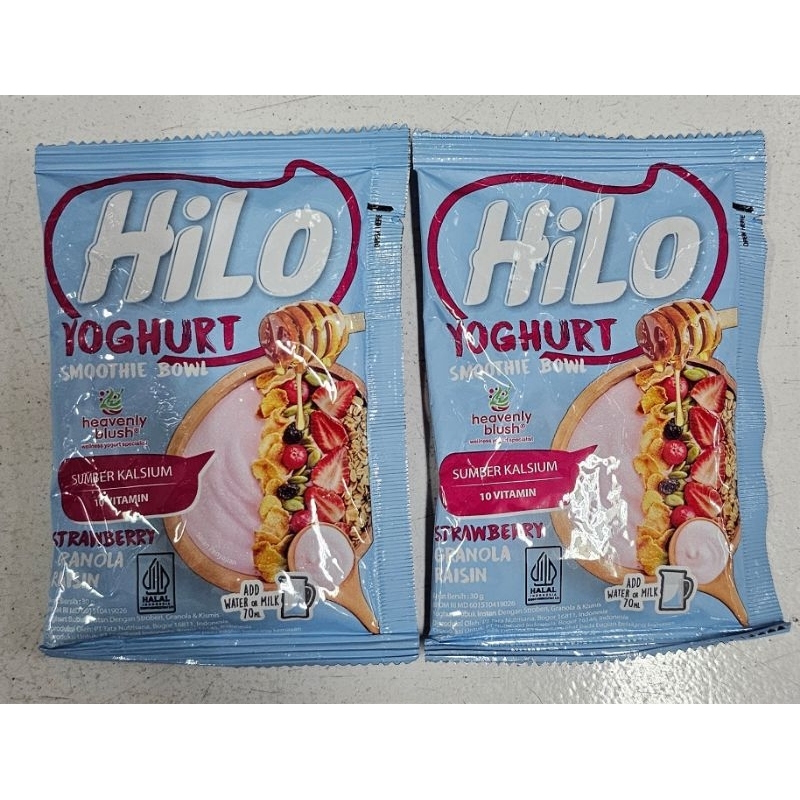 

Hilo Yoghurt Stroberi Granola Raisin 30g - 1 Sachet