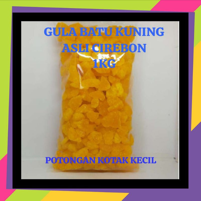 

Gula batu kuning khas cirebon POTONGAN KECIL