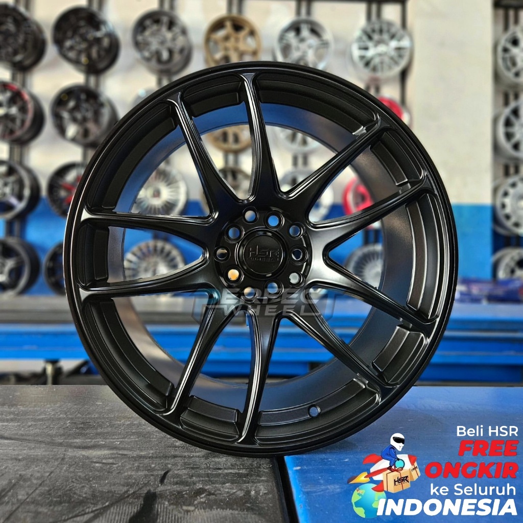 Velg Jdm Ring 18 Hsr Kamikaze Lebar Belang Velg Mobil FT86,Yaris Cross,Altis New,Hrv,Terios,Zenix