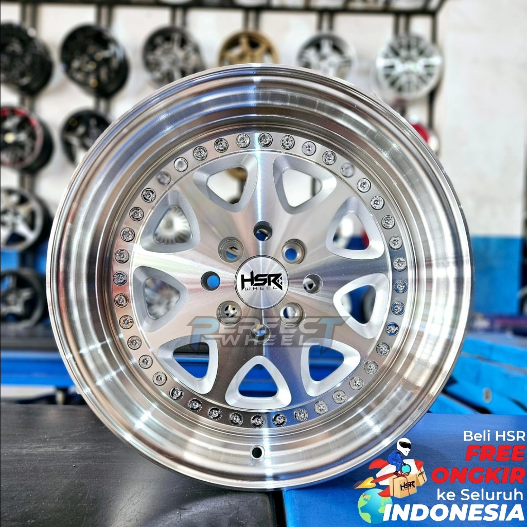 Velg Ring 16 Hsr Wheel Bavaria Buat Mobil Toyota Avanza,Xenia,Livina,Yaris,Jazz,Raize Dan Lainnya