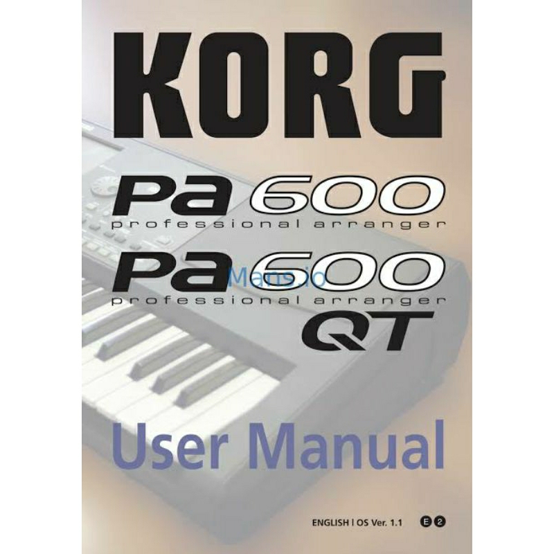 STYLE KORG PA600