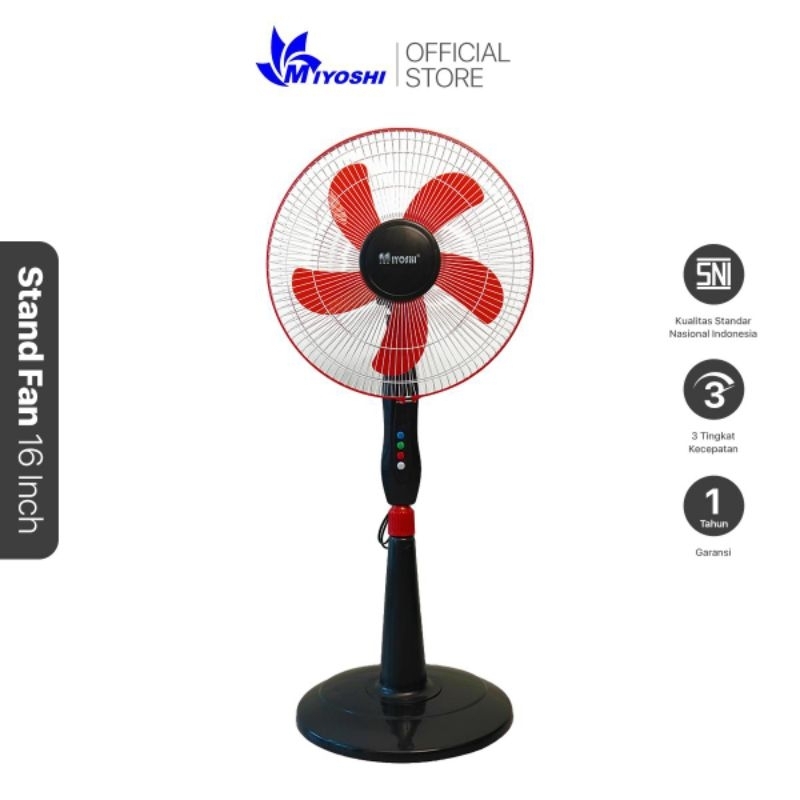 KIPAS ANGIN BERDIRI 16 MIYOSHI/DNA//KIPAS ANGIN BERDIRI 16 PROMO//KIPAS  ANGIN BERDIRI 16INCH