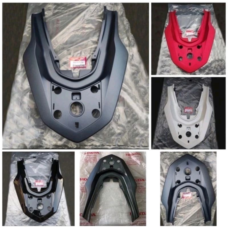cover behel jok belakang pcx 160 k1Z 2021 - 2024 original merah doff - hitam doff - putih - hitam - 