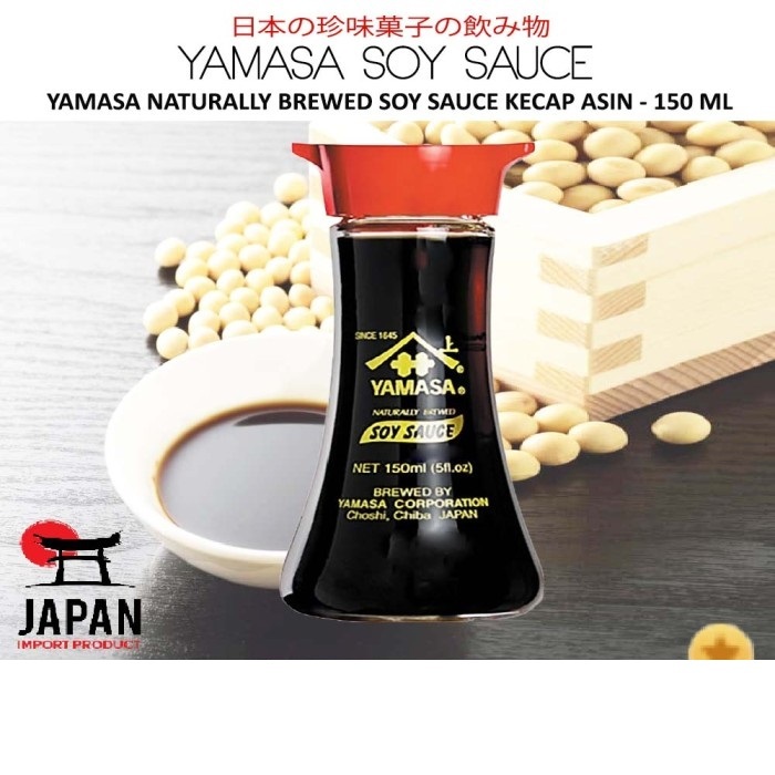 

YAMASA Soy Sauce Dispenser Kecap Asin Jepang Original 150ml
