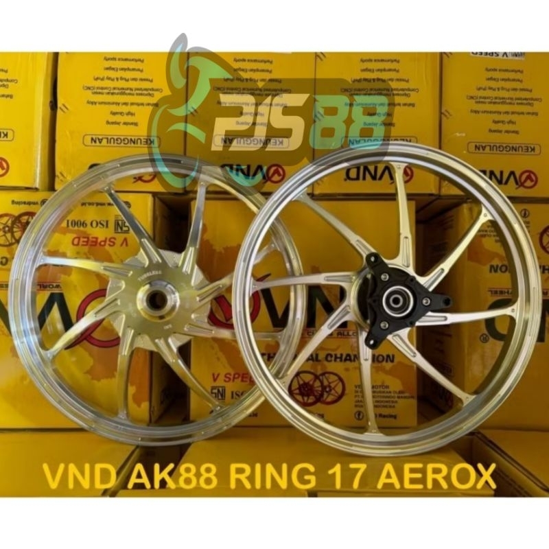 Velg Racing Vnd Ak 88 Aerox new & Aerox old / Pelek Vnd Ak88 Aerox new & old 160-17 & 160-17