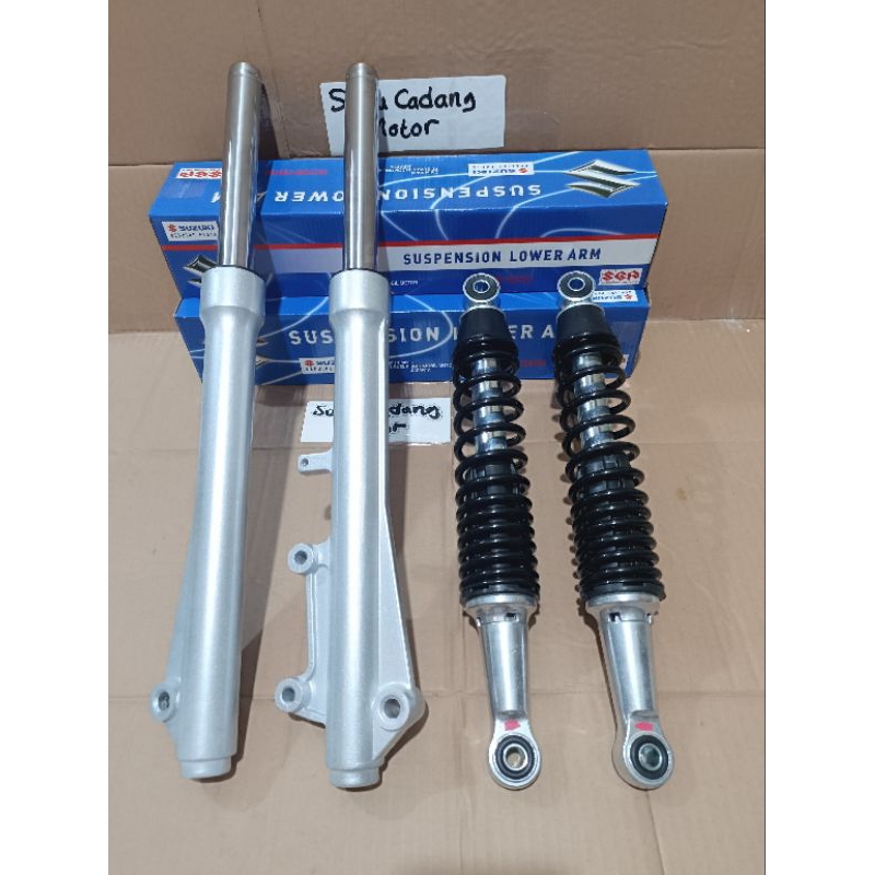 AS SHOCK TABUNG+SHOCK BELAKANG SUZUKI SMASH TITAN SMASH NEW AXELO 125 BERKUALITAS SGP